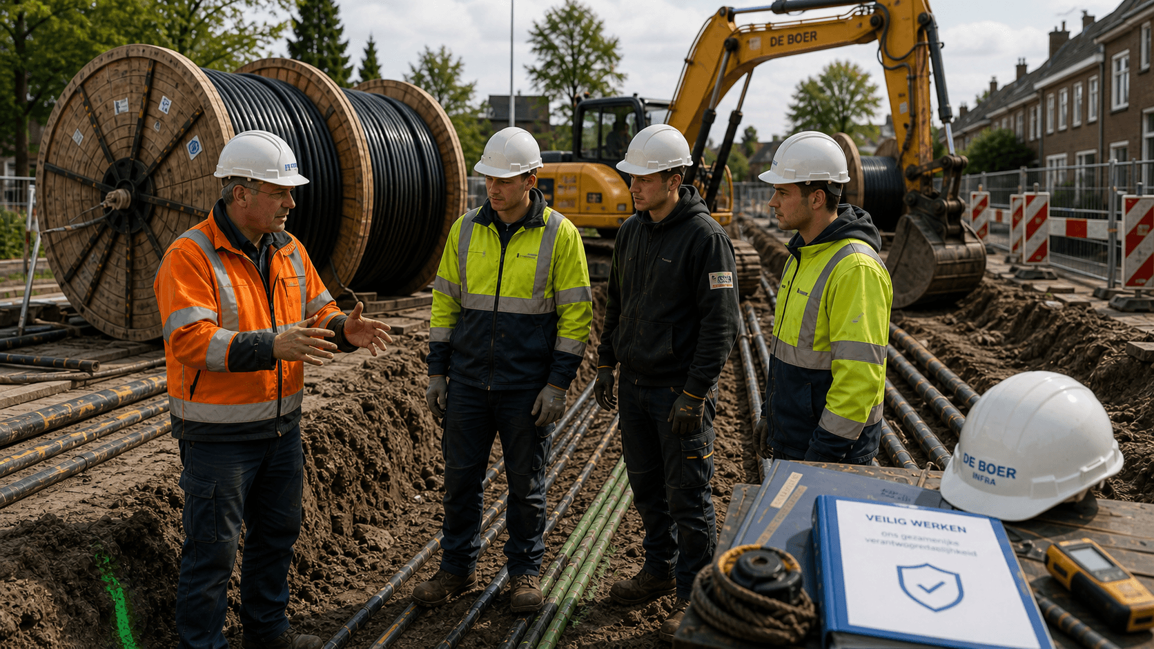Praktijkbegeleiding bij kabels en leidingen